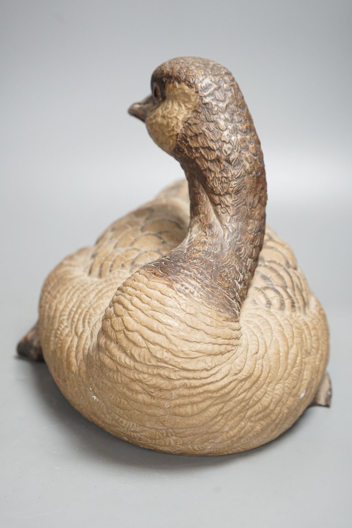 A Poole pottery model of a Canada goose, 40cm